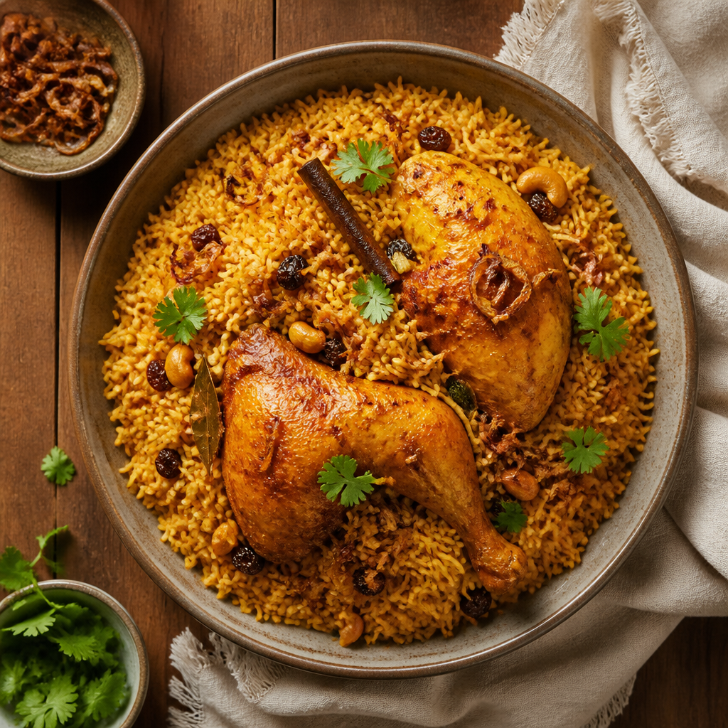 الكبسة السعودية بالدجاج