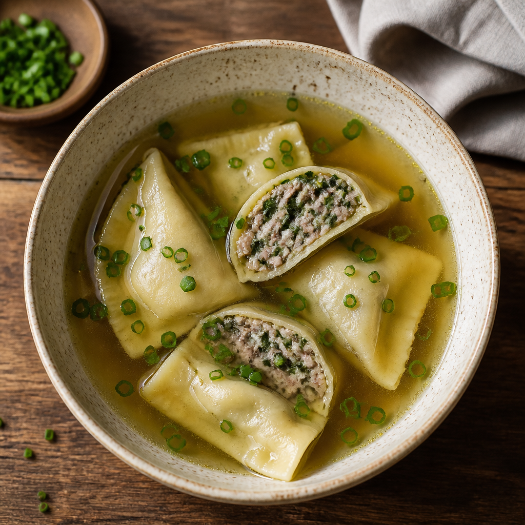 Maultaschen-Rezept klassisch: schwäbische Teigtaschen