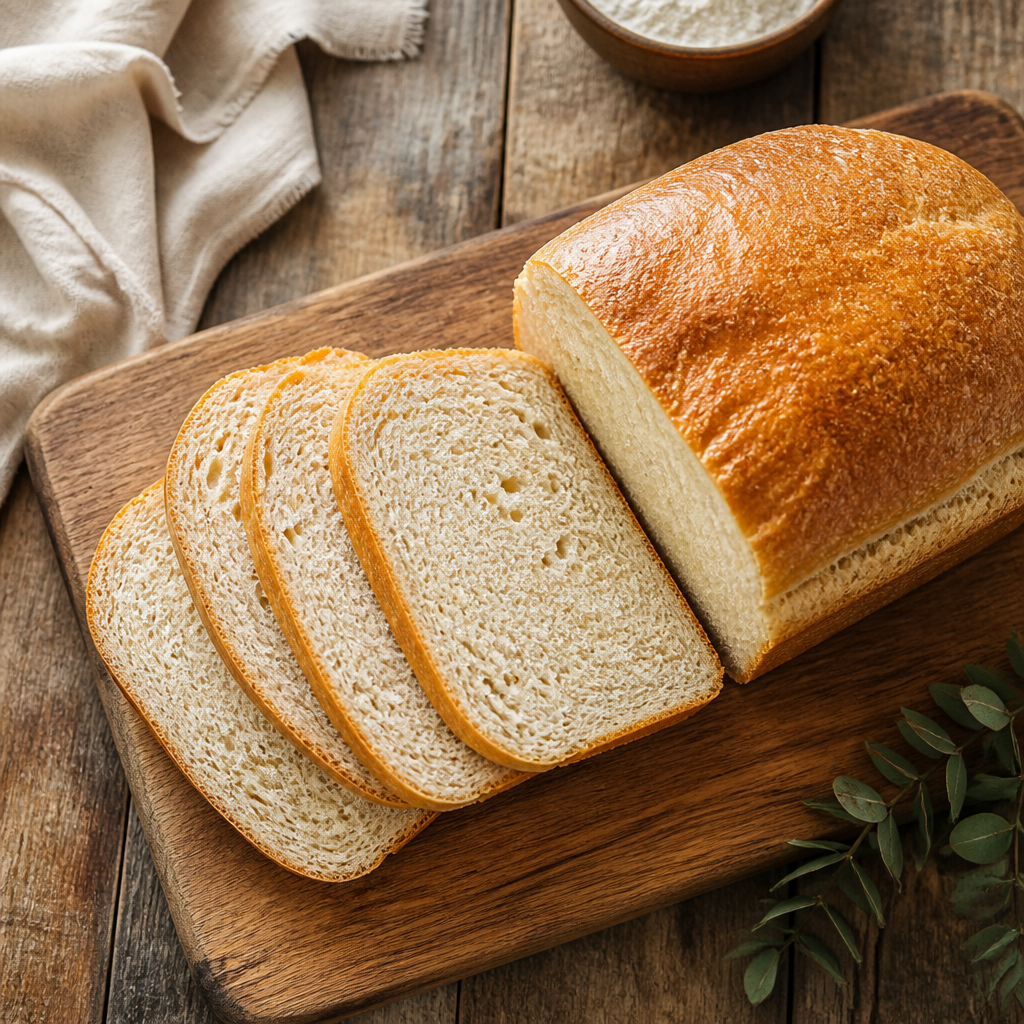 Weiches glutenfreies Kastenbrot